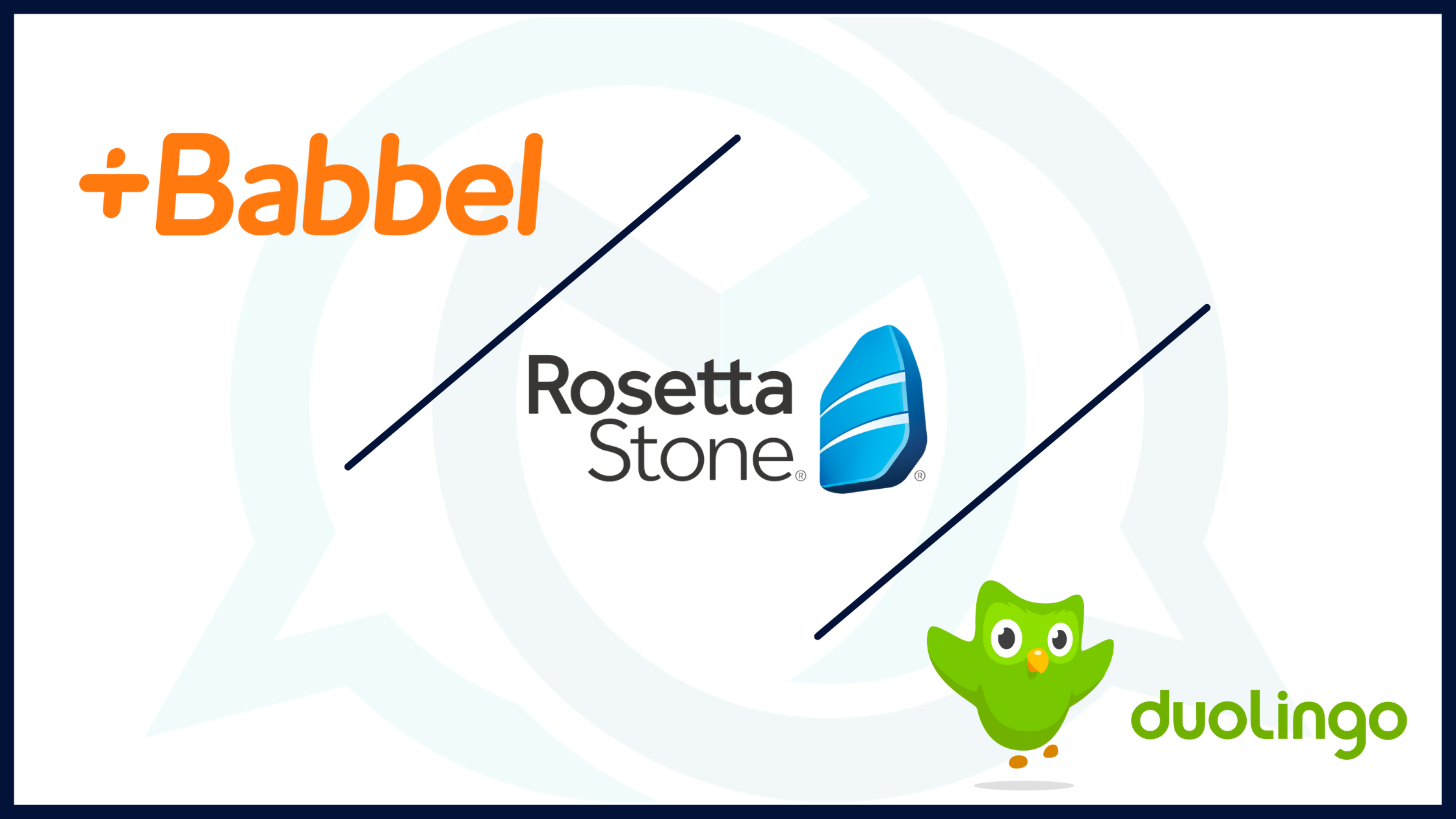 Babbel vs Rosetta Stone vs Duolingo